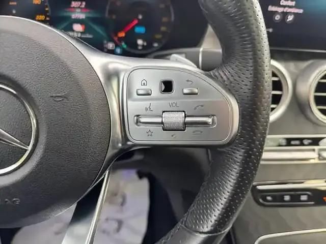 Occasion Mercedes GLC300e AMG line 2022 Blanc diamant brillant manufak SUV