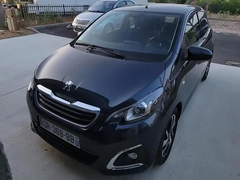 Bleu Utilisé 2015 Peugeot 108 Allure Citadine | 9 500 € (Prix assez cher) - Image 1/4