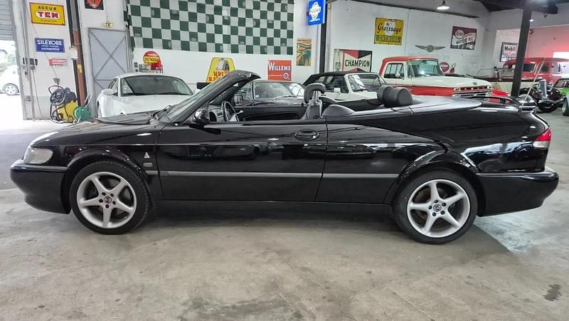 Occasion Saab 9-3 Cabriolet 231 ch (169 kW) 2000 Noir Cabriolet
