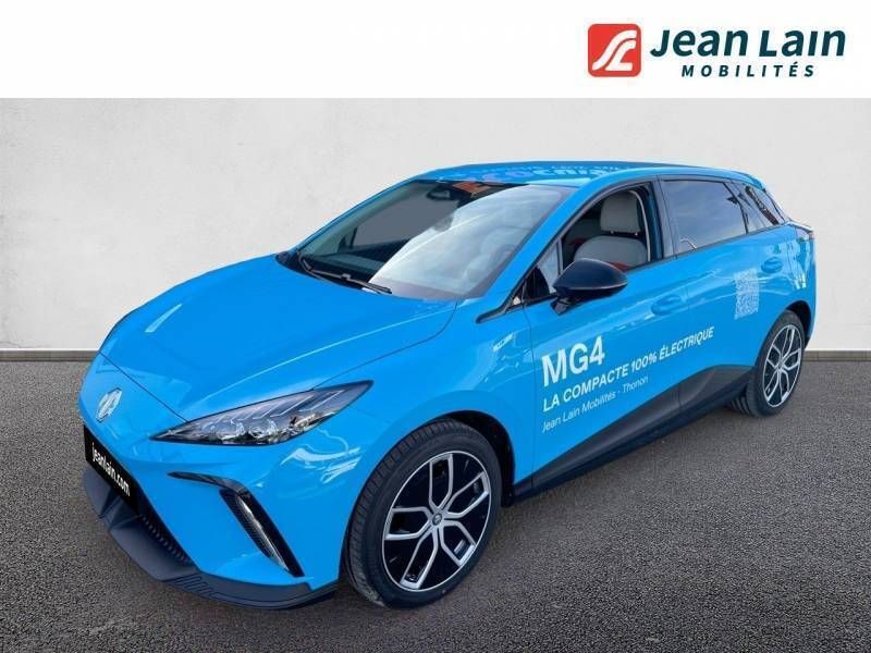 Bleue Utilisé 2024 MG MG4 EV Luxury Citadine | 25 200 € (Prix juste) - Image 1/3