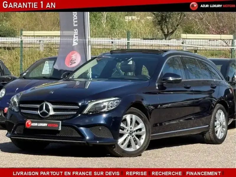 Bleu Utilisé 2018 Mercedes C200 Avantgarde Break | 23 490 € - Image 1/4