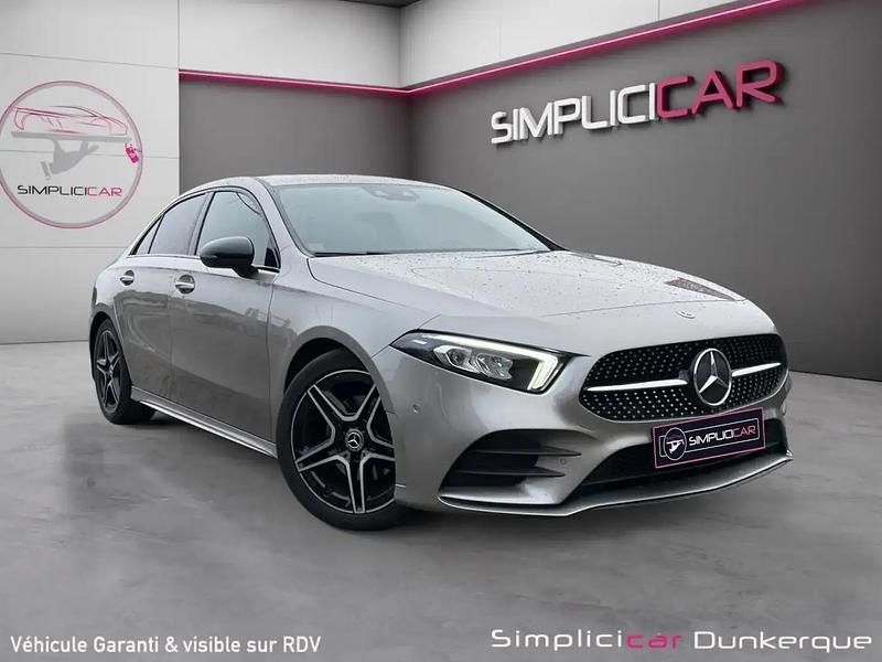 Gris Occasion 2020 Mercedes A180 AMG line Berline | 19 990 € - Image 1/4