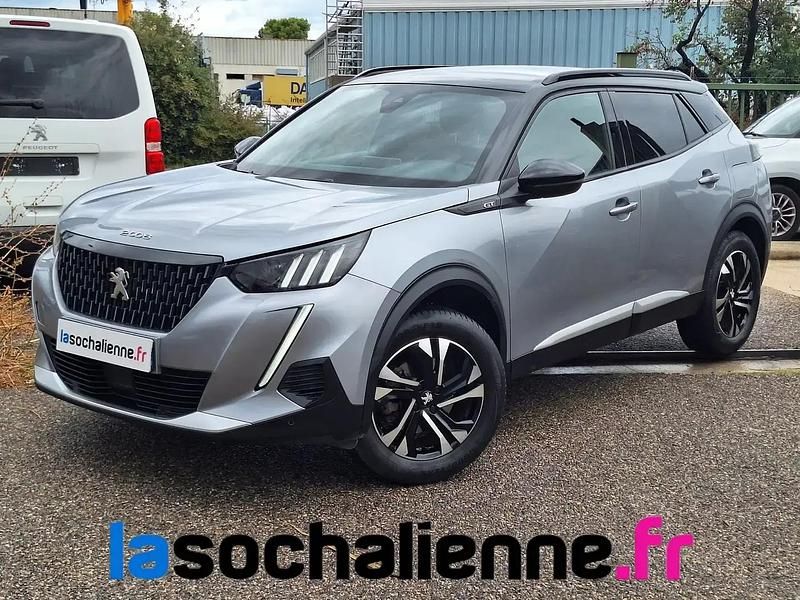Gris Occasion 2023 Peugeot 2008 GT SUV | 24 780 € (Prix assez cher) - Image 1/4