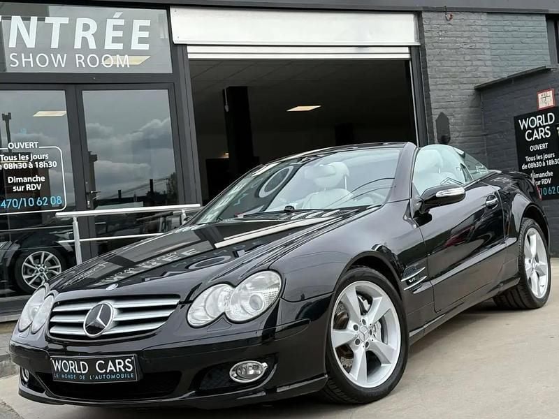 Noir Occasion 2007 Mercedes SL600 Cabriolet | 22 990 € - Image 1/4