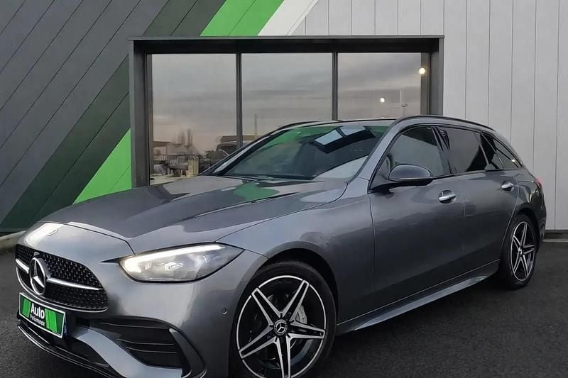 Gris Occasion 2023 Mercedes C300 AMG line Break | 44 900 € (Prix assez cher) - Image 1/4