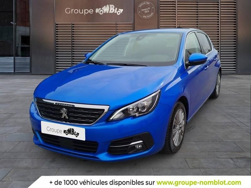 Bleu Utilisé 2021 Peugeot 308 S Berline | 13 690 € (Bon prix) - Image 1/4
