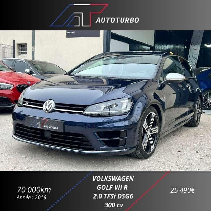 Occasion VW Golf VII R 305 ch (224 kW) 2016 Bleu Berline