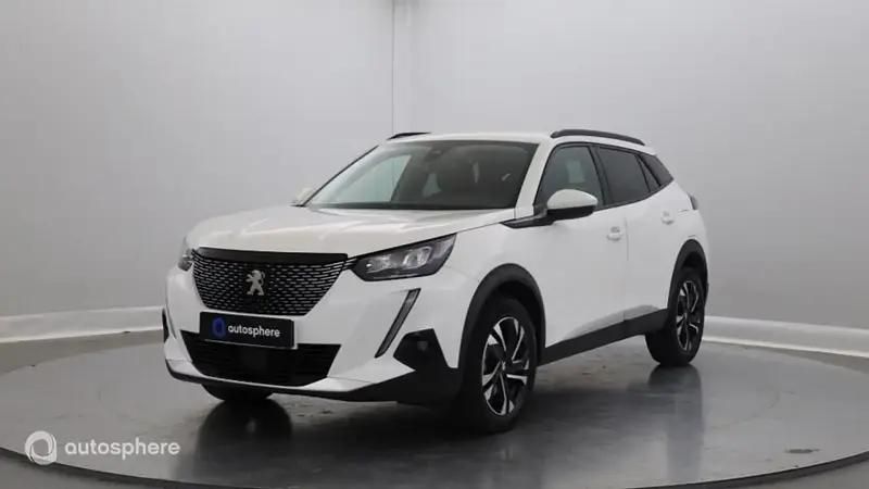 Blanc Utilisé 2021 Peugeot 2008 S SUV | 18 299 € (Prix juste) - Image 1/4