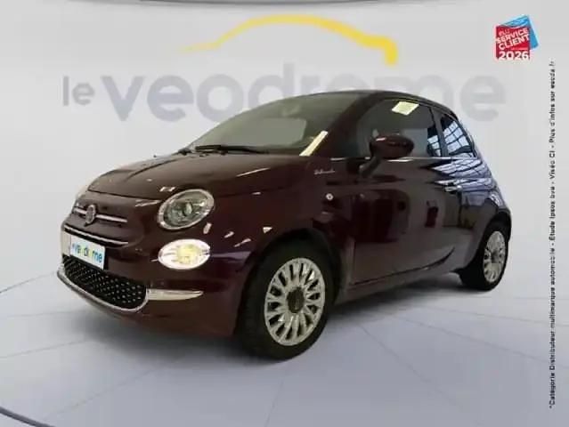 Electroclash grey métal Occasion 2021 Fiat 500 Dolcevita Berline | 11 499 € (Prix juste) - Image 1/4