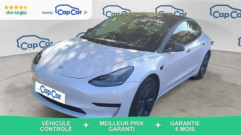 Blanc Utilisé 2021 Tesla Model 3 Standard Range Berline | 24 990 € (Super prix) - Image 1/4