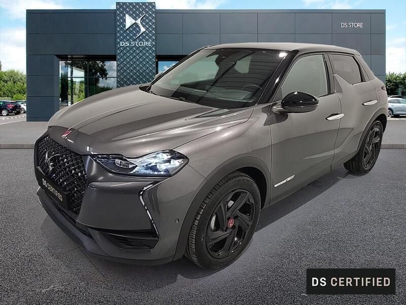 Gris Utilisé 2022 DS Automobiles DS3 Crossback Performance Line Plus SUV | 17 990 € (Bon prix) - Image 1/4