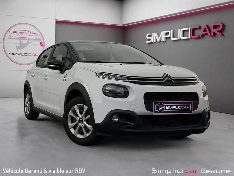 Blanc Occasion 2018 Citroën C3 PureTech Berline | 6 980 € (Prix juste) - Image 1/4