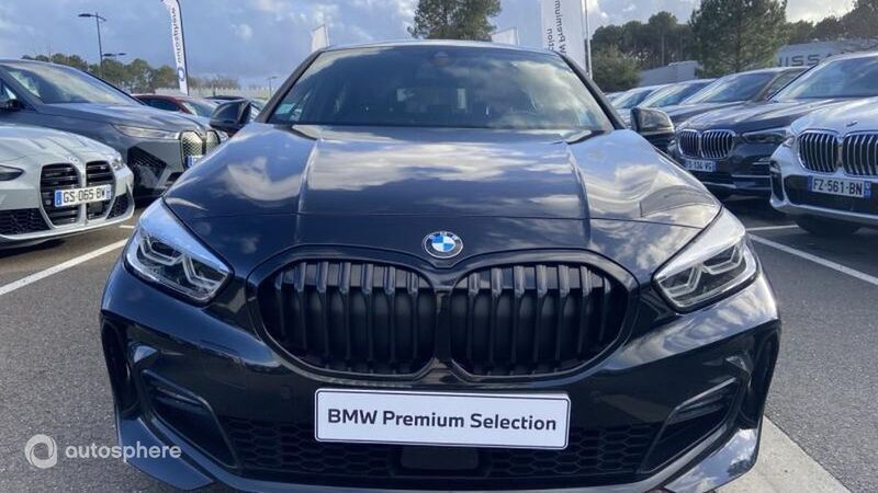 Noir Utilisé 2023 BMW 120 M Sport Citadine | 36 799 € (Prix assez cher) - Image 1/4