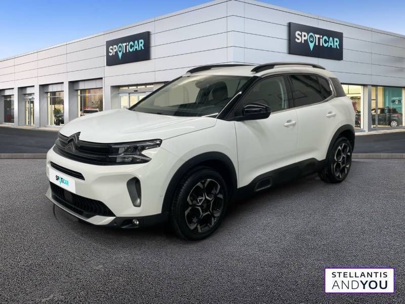 Blanc Utilisé 2022 Citroën C5 Aircross Shine SUV | 20 190 € (Prix juste) - Image 1/3