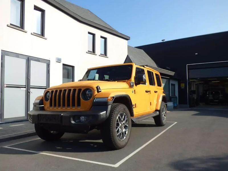 Orange Occasion 2021 Jeep Wrangler SUV | 57 750 € (Prix juste) - Image 1/4