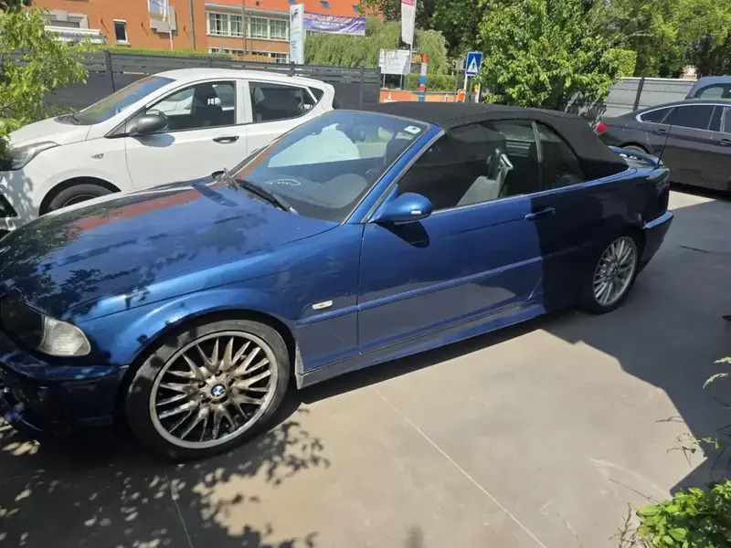 Bleu Utilisé 2001 BMW 320 Cabriolet Sport Line Cabriolet | 7 300 € - Image 1/4
