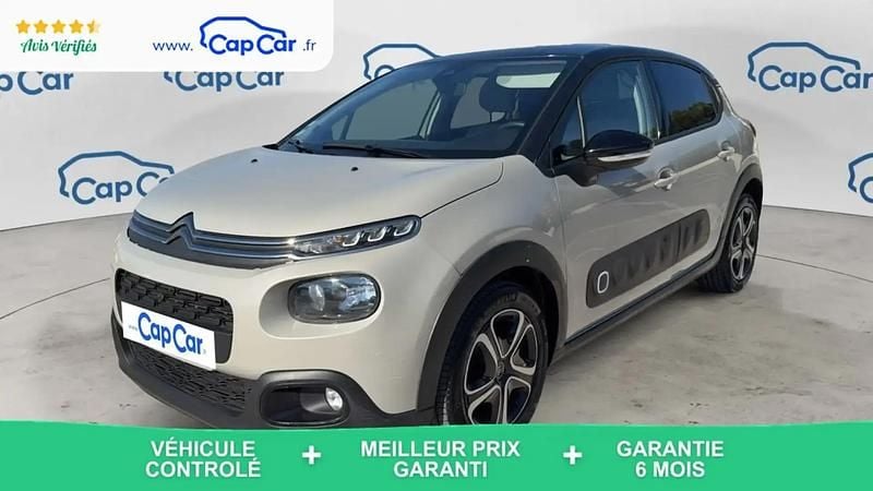Beige Utilisé 2020 Citroën C3 PureTech Citadine | 10 490 € (Super prix) - Image 1/4