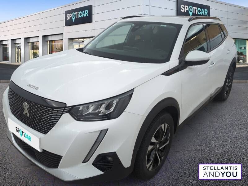 Blanc Utilisé 2021 Peugeot 2008 Allure SUV | 16 690 € (Prix juste) - Image 1/4