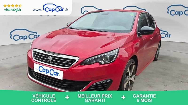 Rouge Utilisé 2016 Peugeot 308 GT Berline | 11 590 € (Bon prix) - Image 1/4