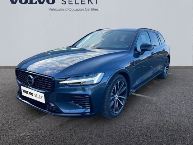 Bleu Utilisé 2024 Volvo V60 Plus Break | 46 990 € (Prix juste) - Image 1/4