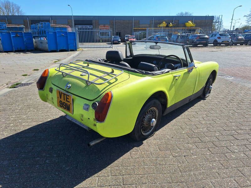 Occasion MG Midget 130 ch (95 kW) 1973 Jaune Cabriolet
