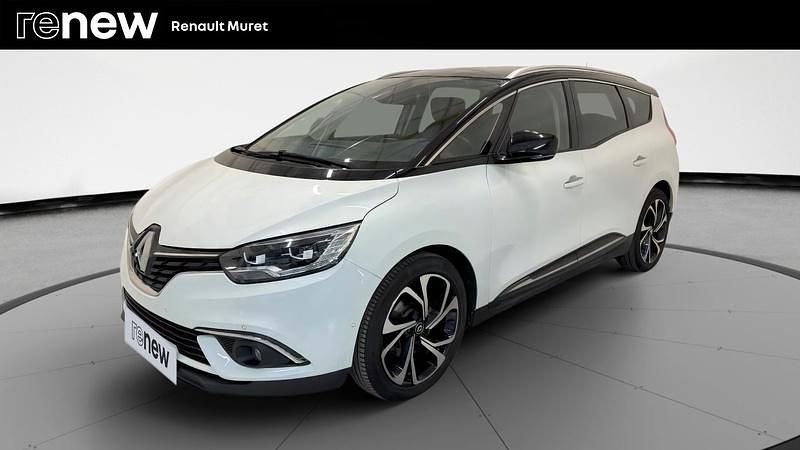 Blanc Utilisé 2018 Renault Grand Scénic IV Intens Monospace | 20 990 € (Prix assez cher) - Image 1/4