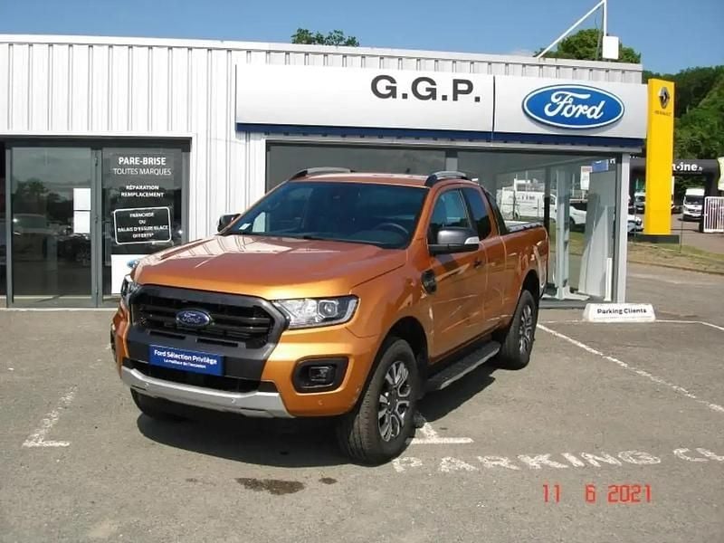 Occasion Ford Ranger Wildtrack 218 ch (160 kW) 2021 Orange Pick-up