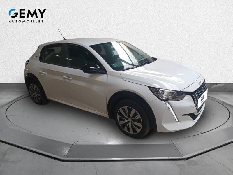 Occasion Peugeot e-208 Active 100 kW (136 ch) 2022 Blanc Citadine