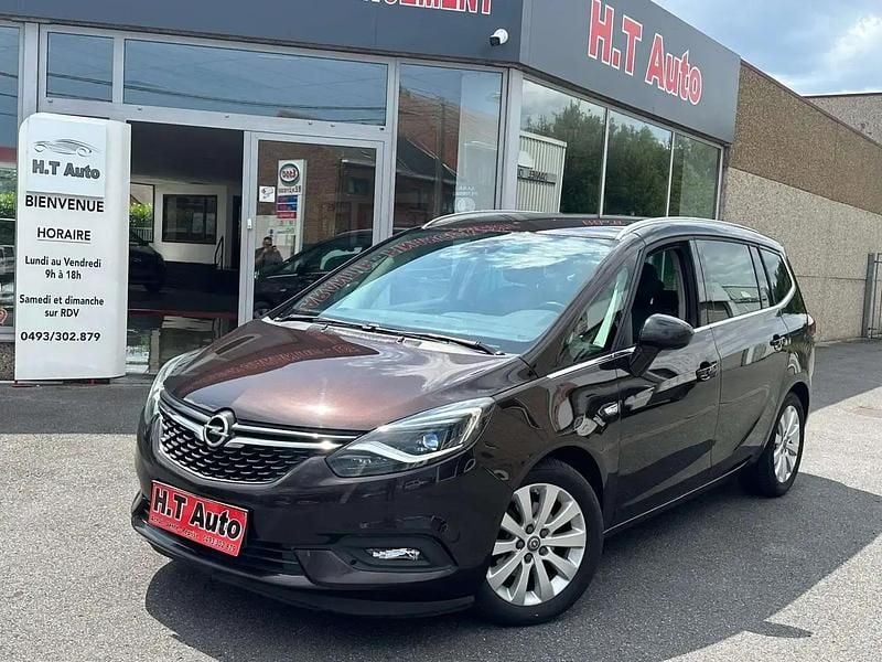Blanc Occasion 2017 Opel Zafira Tourer Cosmo Monospace | 8 999 € - Image 1/4