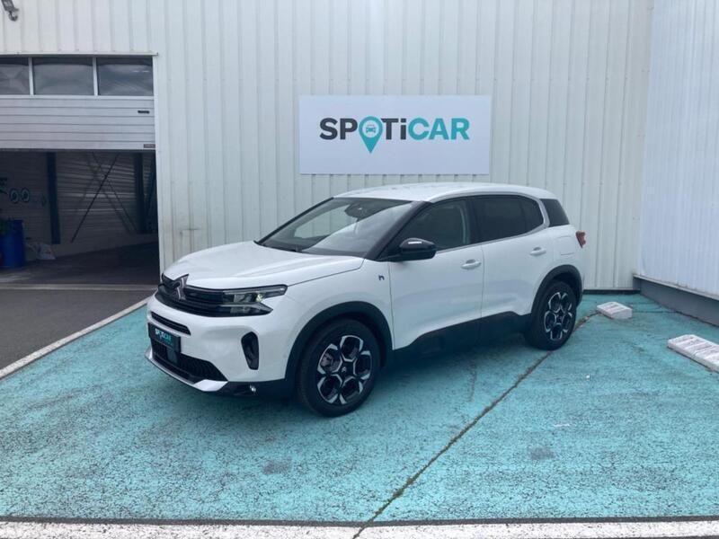 Blanc Utilisé 2022 Citroën C5 Aircross Feel SUV | 37 490 € - Image 1/3