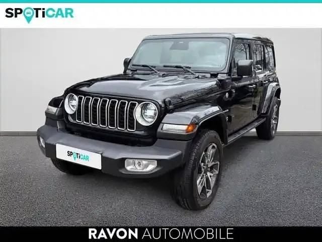Noir Occasion 2025 Jeep Wrangler Unlimited SUV | 80 990 € (Prix cher) - Image 1/4