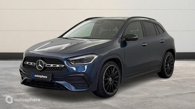 Bleu Utilisé 2022 Mercedes GLA200 AMG line SUV | 38 499 € (Prix juste) - Image 1/4