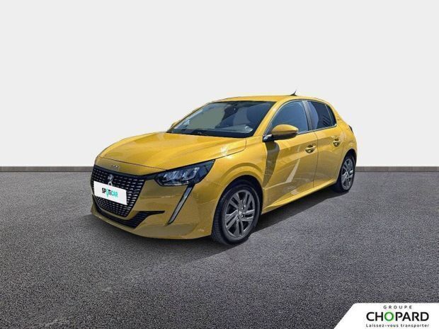 Jaune Utilisé 2021 Peugeot 208 Style Citadine | 14 467 € (Bon prix) - Image 1/4