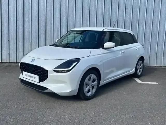 Pure white pearl metal Occasion 2025 Suzuki Swift Berline | 18 990 € (Prix juste) - Image 1/4