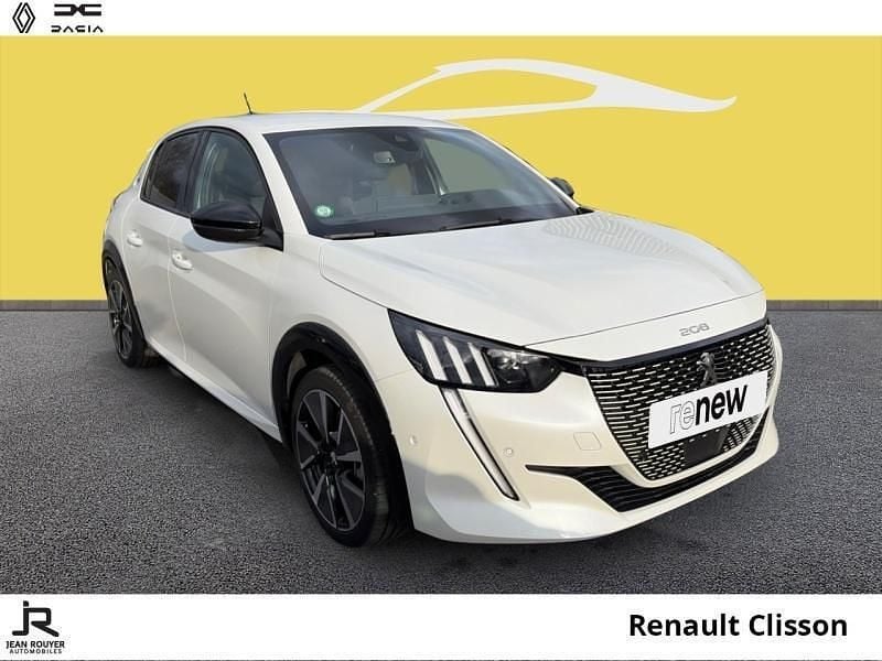 Occasion Peugeot e-208 GT 100 kW (136 ch) 2022 Blanc Citadine