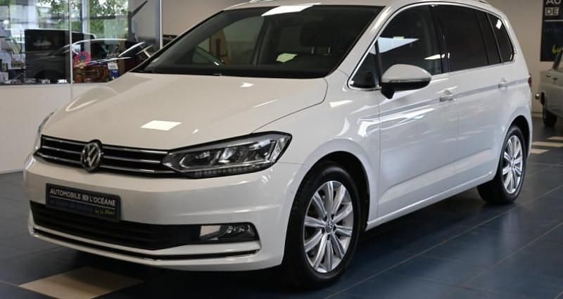 Blanc Utilisé 2017 VW Touran Monospace | 15 996 € (Prix juste) - Image 1/4