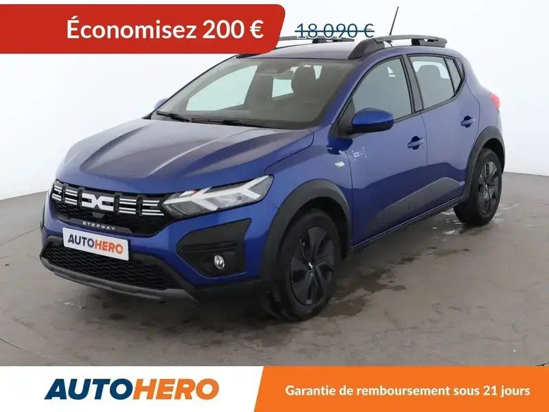 Bleu Utilisé 2024 Dacia Sandero Expression Citadine | 17 590 € (Prix juste) - Image 1/2