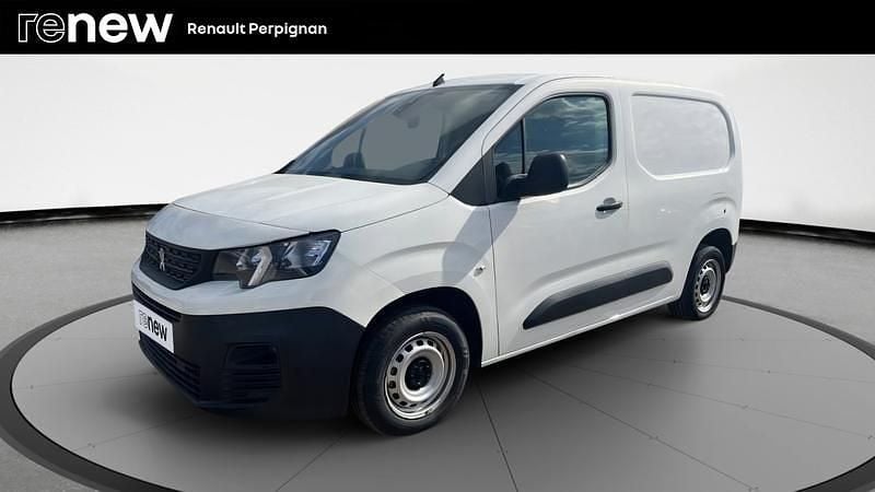Blanc Utilisé 2020 Peugeot Partner Premium Van | 12 589 € - Image 1/4