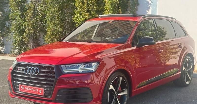 Rouge Utilisé 2017 Audi SQ7 Exclusive SUV | 39 990 € (Prix juste) - Image 1/4