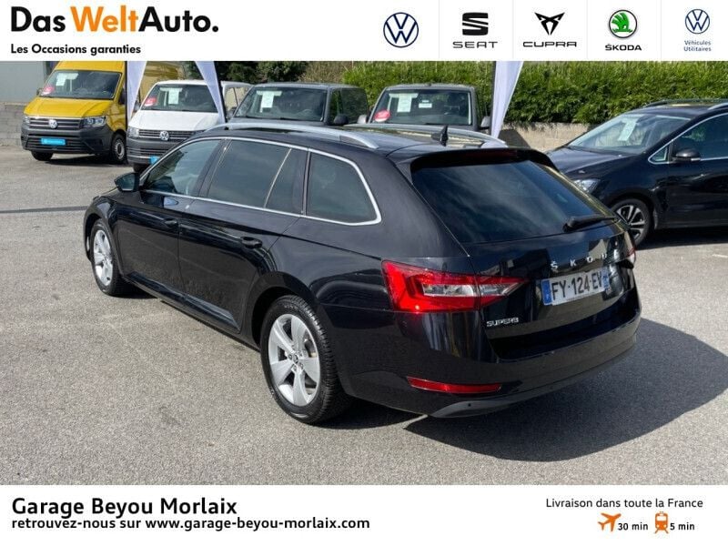 Occasion Skoda Superb Business Line 150 ch (110 kW) 2021 Noir Break