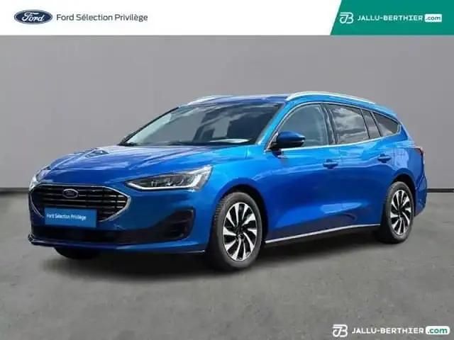 Bleu Utilisé 2024 Ford Focus Business Edition Break | 21 770 € (Prix juste) - Image 1/4