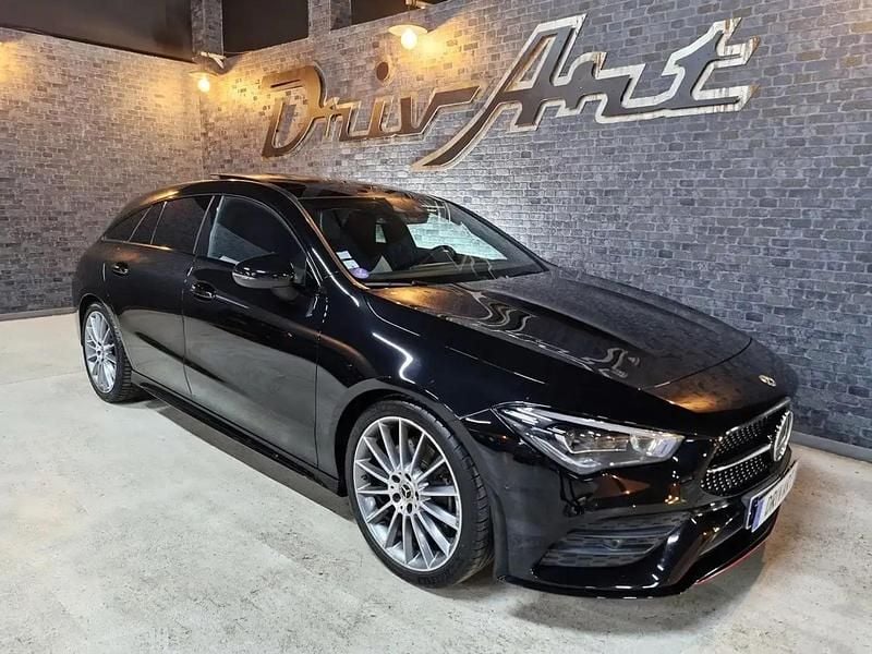 Noir Utilisé 2020 Mercedes CLA200 Shooting Brake AMG line Break | 26 990 € (Bon prix) - Image 1/4