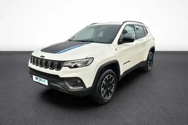 Blanc Occasion 2023 Jeep Compass SUV | 23 980 € (Bon prix) - Image 1/4