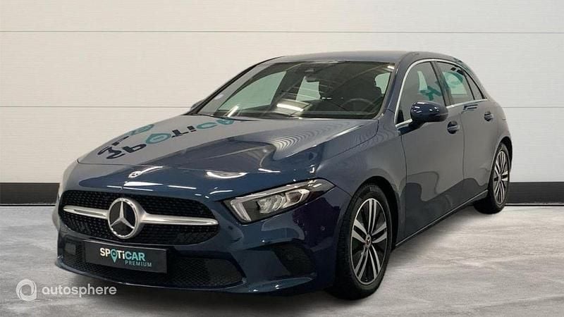Bleu Utilisé 2022 Mercedes A160 Progressive Berline | 23 299 € (Bon prix) - Image 1/4