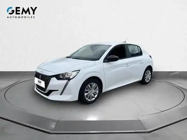 Blanc Utilisé 2023 Peugeot 208 Active Citadine | 14 780 € (Prix juste) - Image 1/4