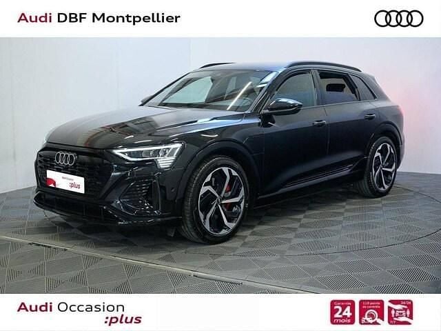 Noir mythe métallisé Occasion 2024 Audi Q8 e-tron S-Line SUV | 49 880 € - Image 1/4