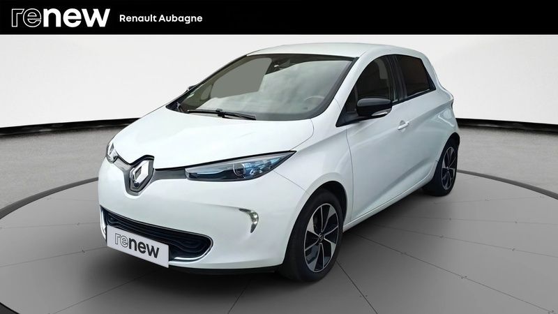 Blanc Utilisé 2018 Renault Zoe Intens Citadine | 7 590 € (Prix juste) - Image 1/4