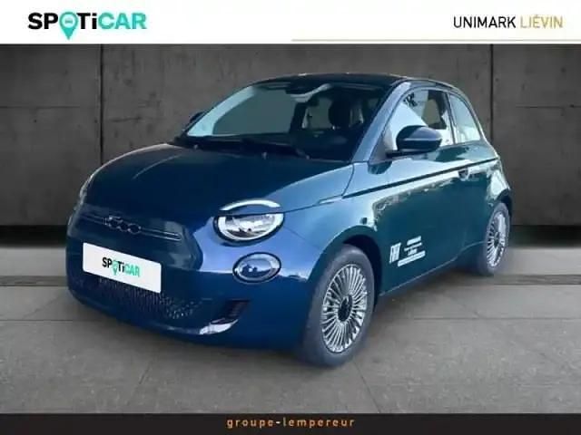 Ocean green métal Utilisé 2025 Fiat 500e Berline | 32 890 € - Image 1/4