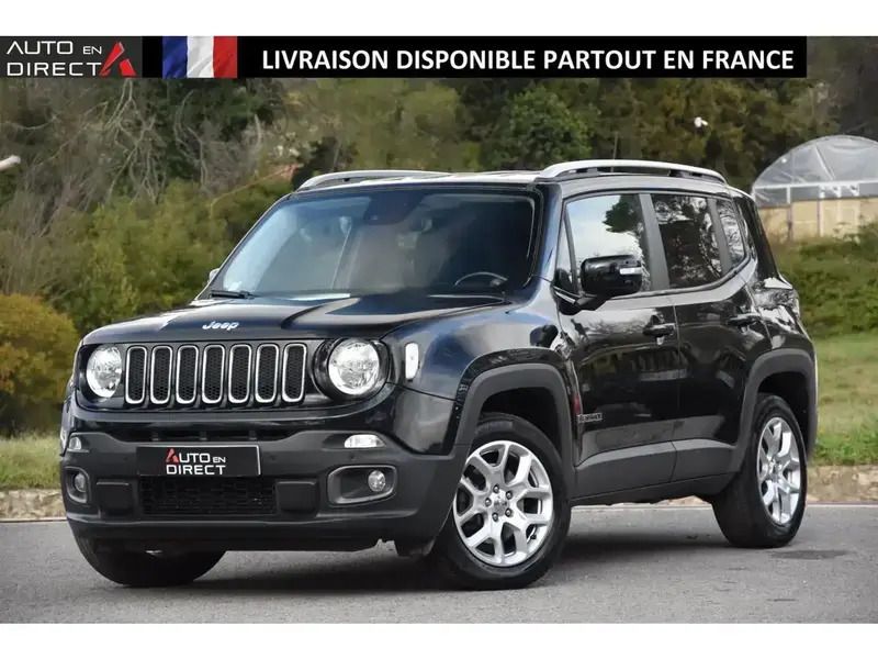 Noir Utilisé 2017 Jeep Renegade SUV | 13 900 € (Bon prix) - Image 1/4