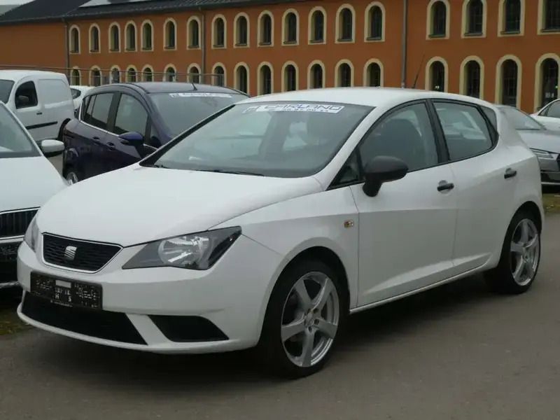 Blanc Utilisé 2014 Seat Ibiza Berline | 8 950 € (Prix juste) - Image 1/4